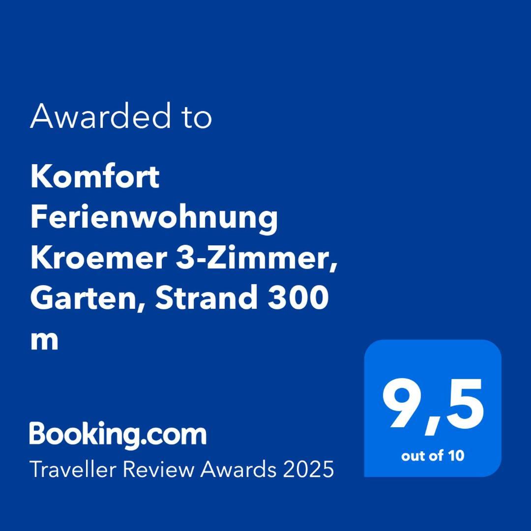 Komfort Ferienwohnung Kroemer Timmendorfer Strand Zewnętrze zdjęcie
